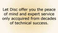 Let us offer you the peace of mind and expert service only accquired from decades of technical success. Data Conversion experts!